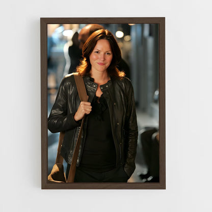 ap-sara sidle-4 cadre Bois foncé