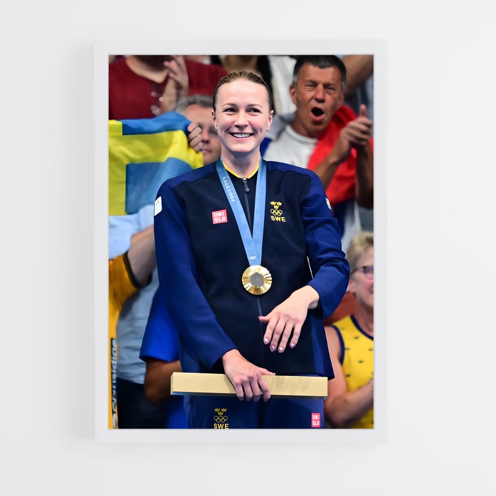 ap-sarah sjostrom-6 cadre Blanc