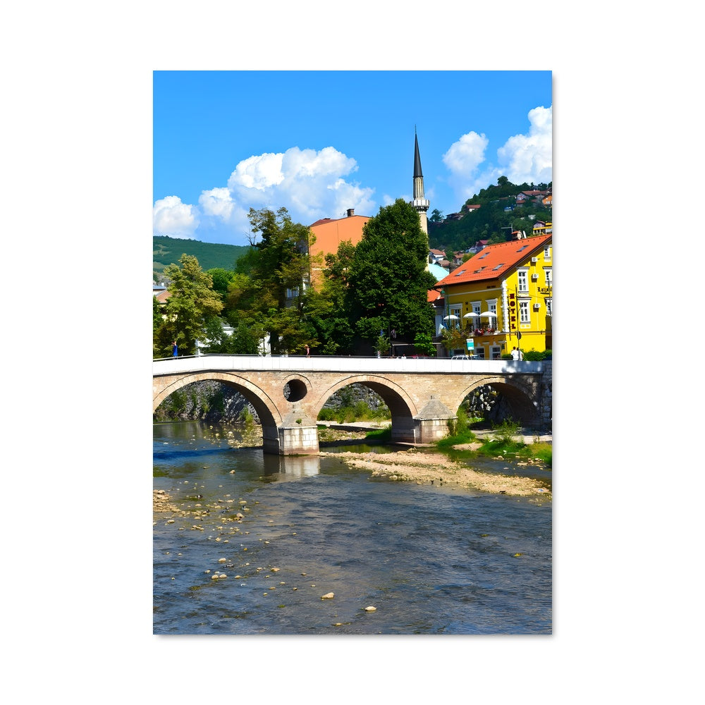Poster Pont de Sarajevo