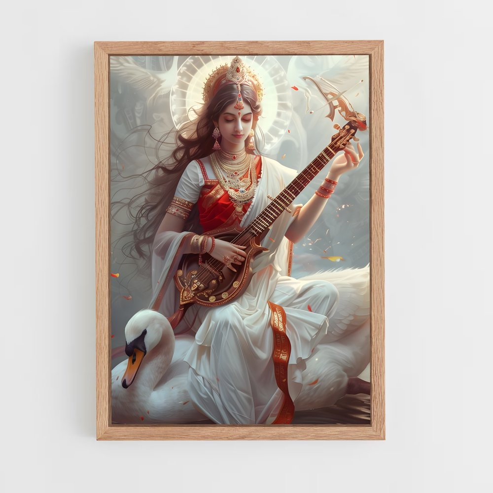 ap-saraswati-13 cadre Bois clair