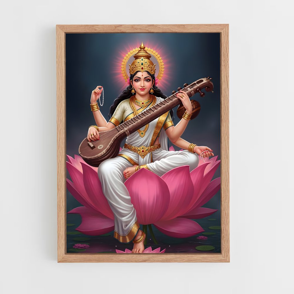 ap-saraswati-15 cadre Bois clair