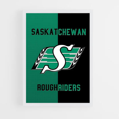 ap-saskatchewan roughriders-2 cadre Blanc