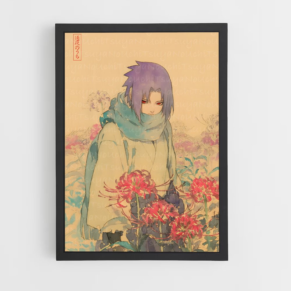 ap-sasuke uchiha-6 cadre Noir