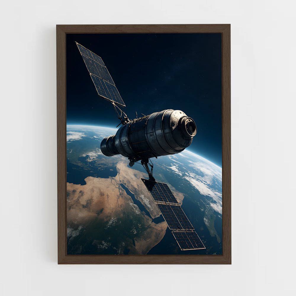 ap-satellites-7 cadre Bois foncé