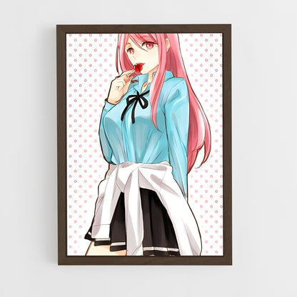 ap-satsuki momoi-1 cadre Bois foncé