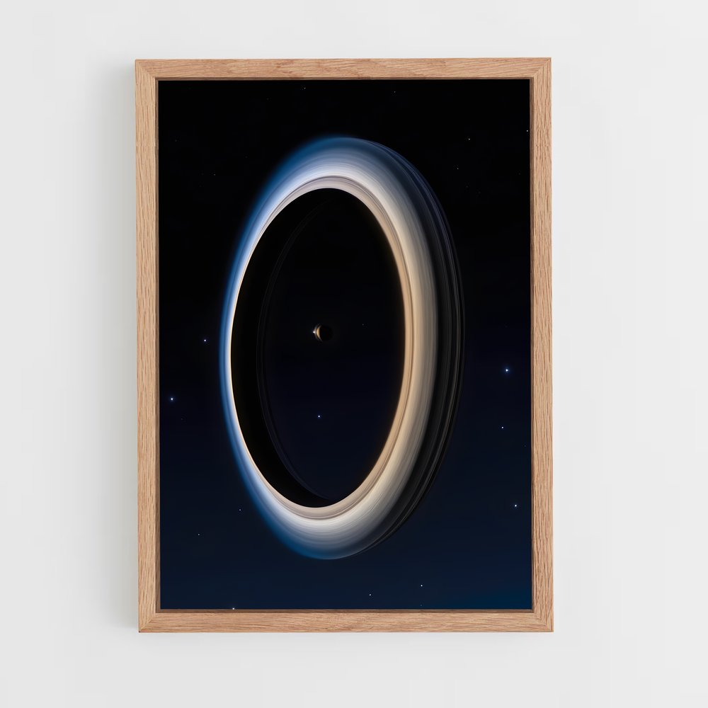 ap-saturn rings-5 cadre Bois clair