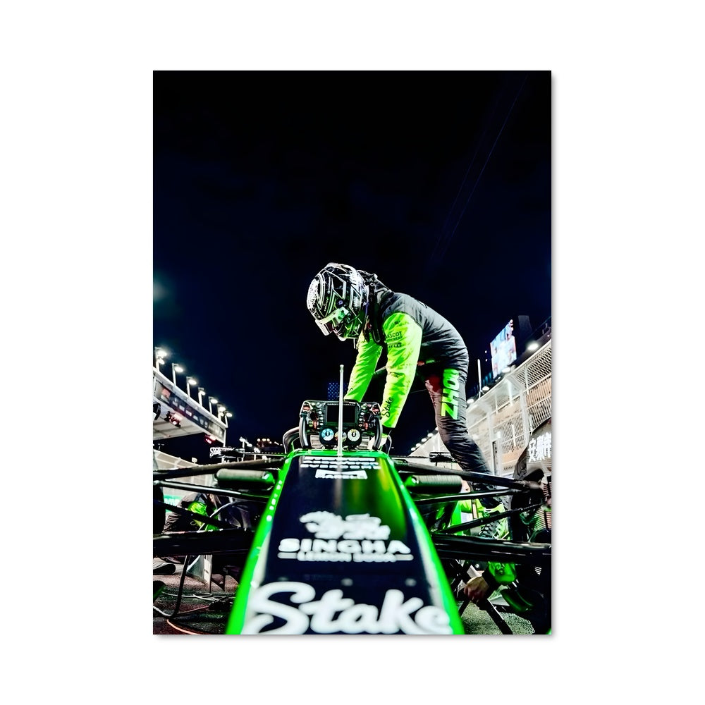 Poster L'Ingénieur de Course