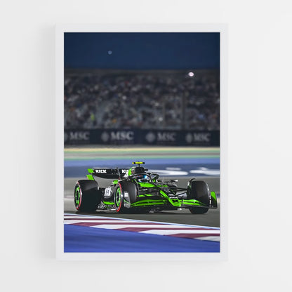 ap-sauber f1 team-7 cadre Blanc
