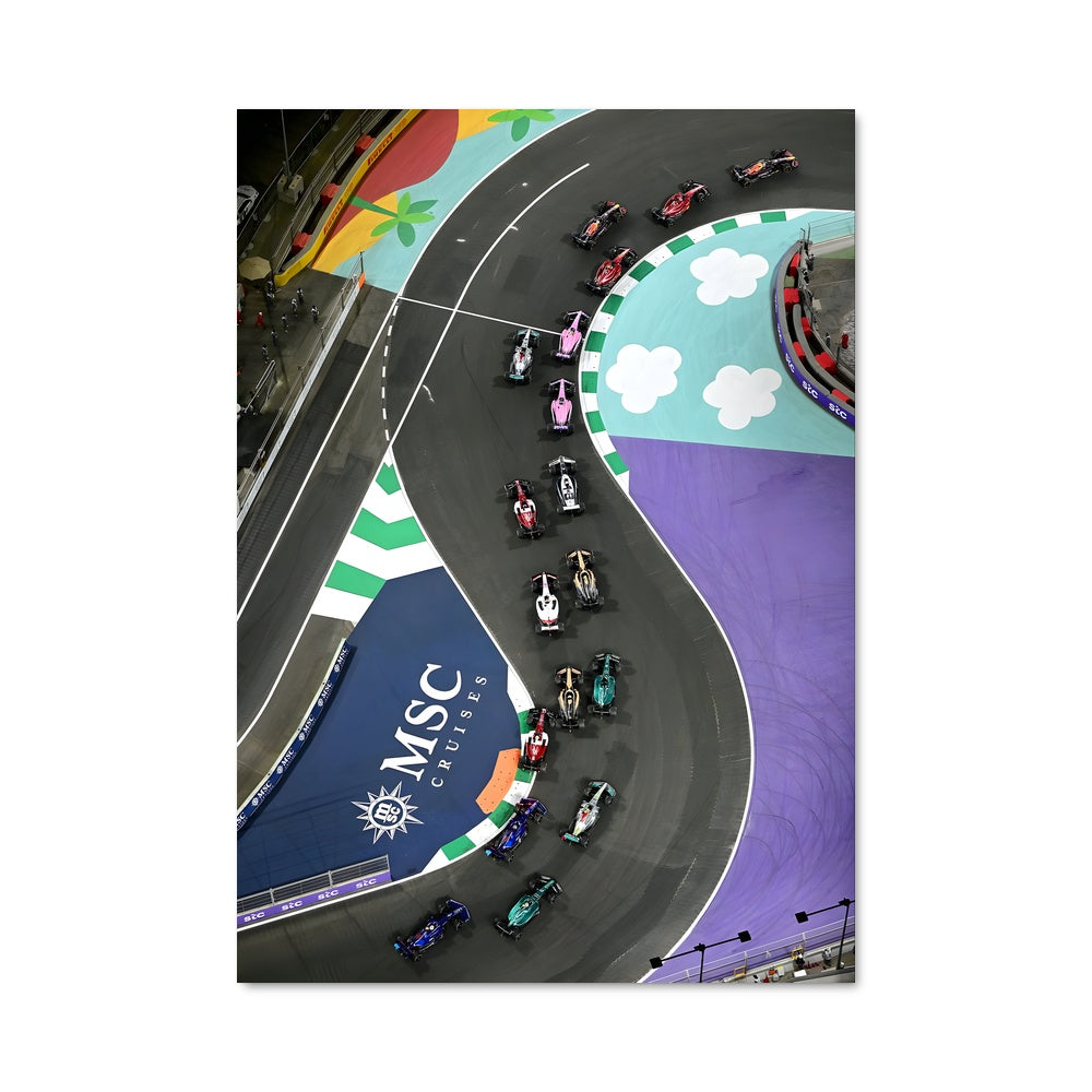 Poster Saudi arabian grand prix 63574
