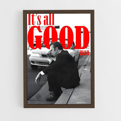 ap-saul goodman-1 cadre Bois foncé