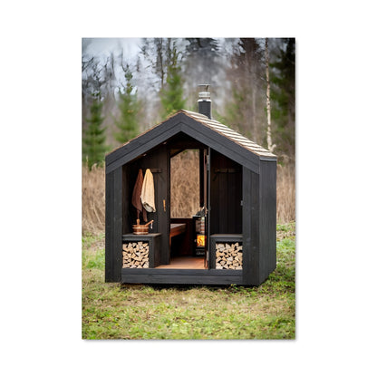 Poster Cabane de Sauna