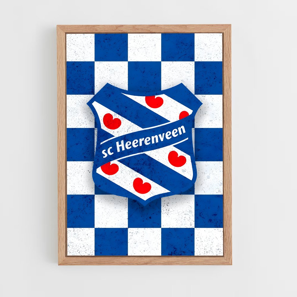 ap-sc heerenveen-1 cadre Bois clair