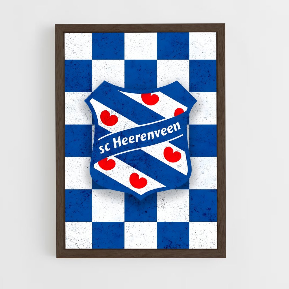 ap-sc heerenveen-1 cadre Bois foncé