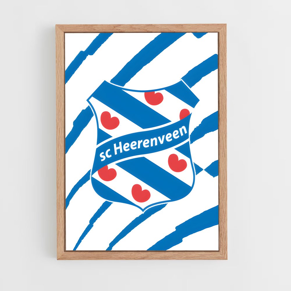 ap-sc heerenveen-7 cadre Bois clair