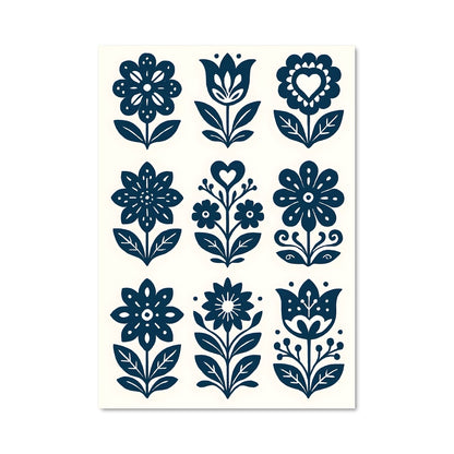 Poster Fleur de Scandinavie