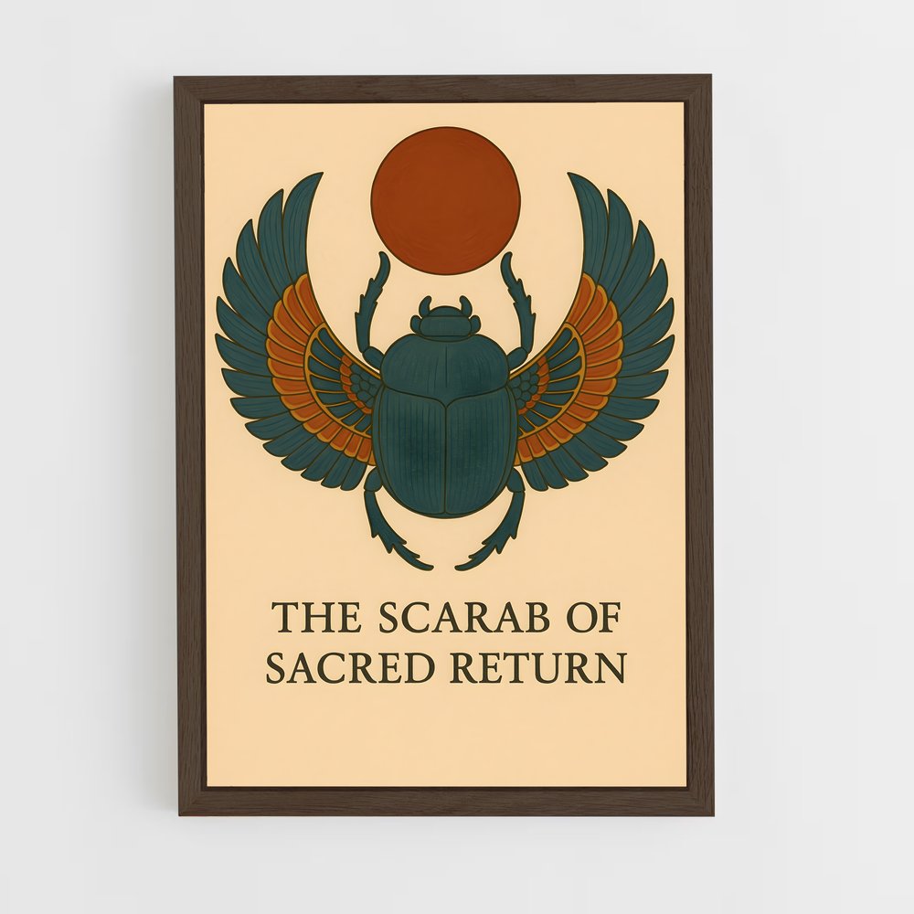 ap-scarab-4 cadre Bois foncé