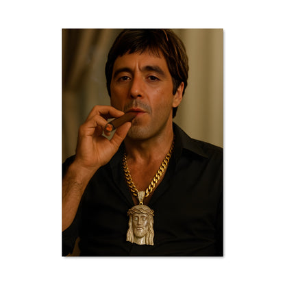 Poster Scarface Smoker