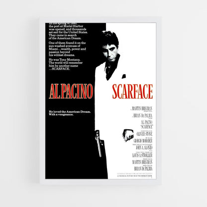 ap-scarface-7 cadre Blanc