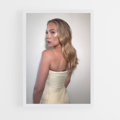 ap-scarlett johansson-8 cadre Blanc
