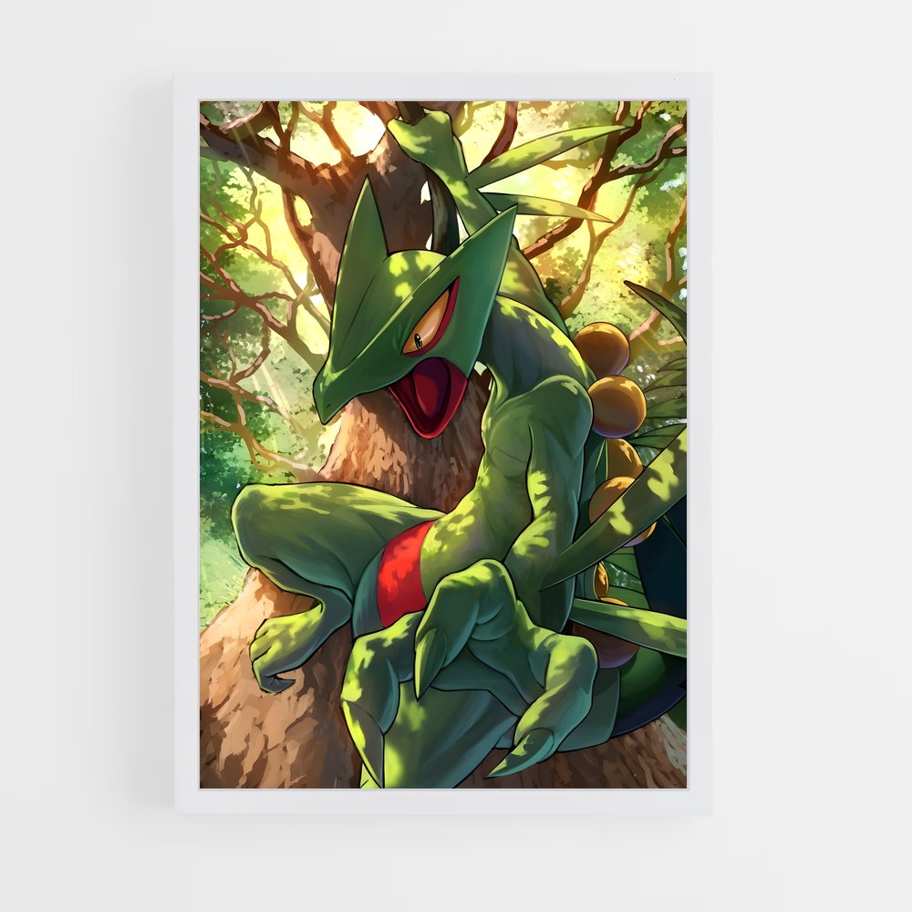 ap-sceptile-4 cadre Blanc