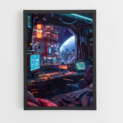 ap-sci-fi-8 cadre Noir