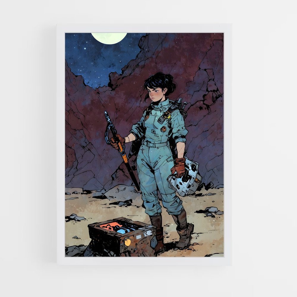 ap-sci-fi-9 cadre Blanc
