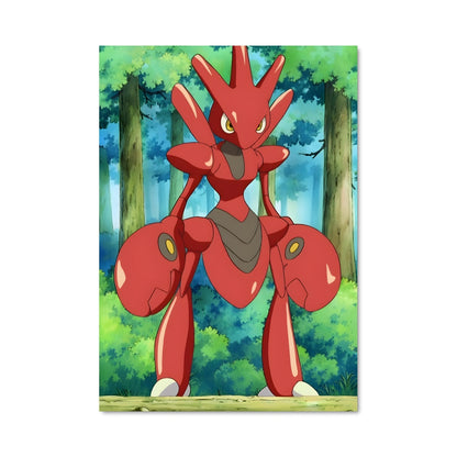 Poster Scizor : L'Art de la Mêlée