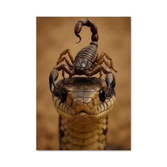 Poster Scorpion Majestueux