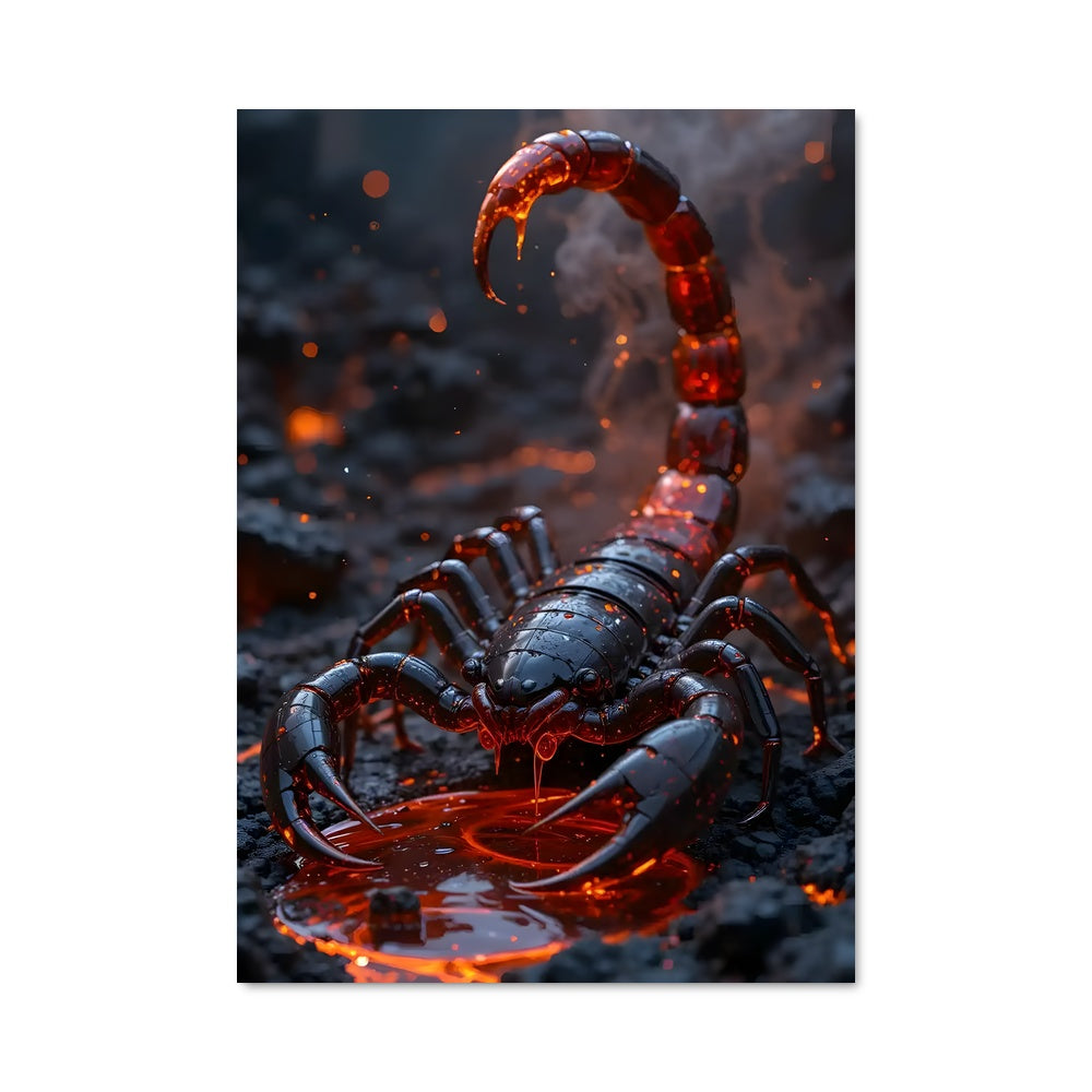 Poster Scorpion Ardent