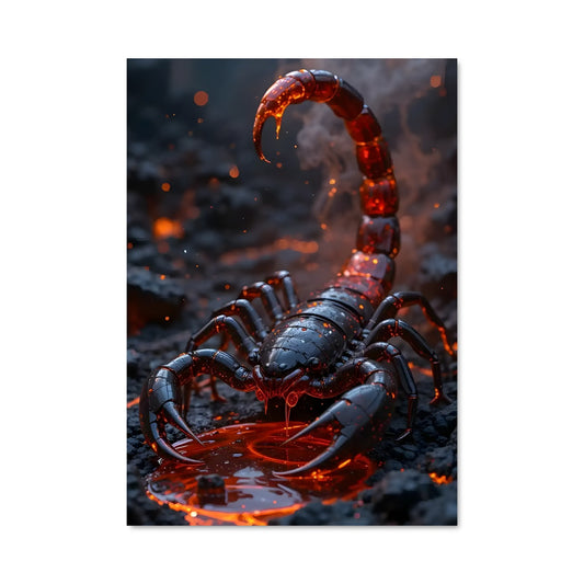 Poster Scorpion Ardent