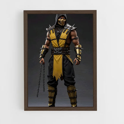 ap-scorpion-7 cadre Bois foncé