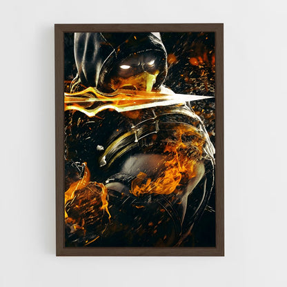 ap-scorpion-9 cadre Bois foncé