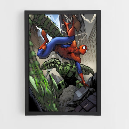 ap-scorpion spider-man-8 cadre Noir