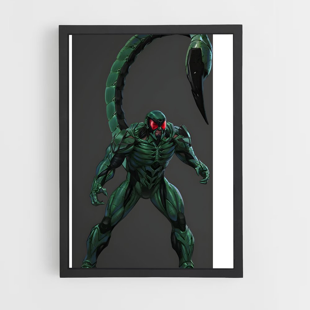 ap-scorpion spider-man-9 cadre Noir