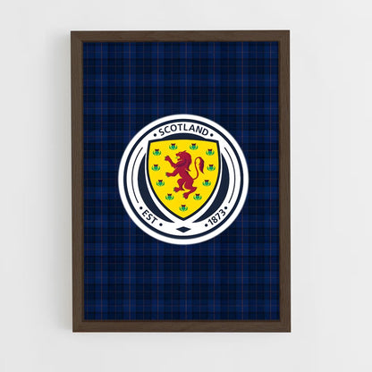 ap-scotland national football team-1 cadre Bois foncé