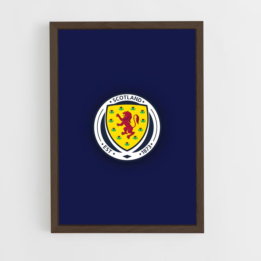 ap-scotland national football team-2 cadre Bois foncé