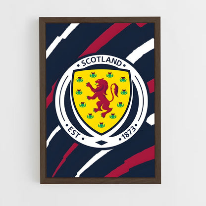 ap-scotland national football team-4 cadre Bois foncé
