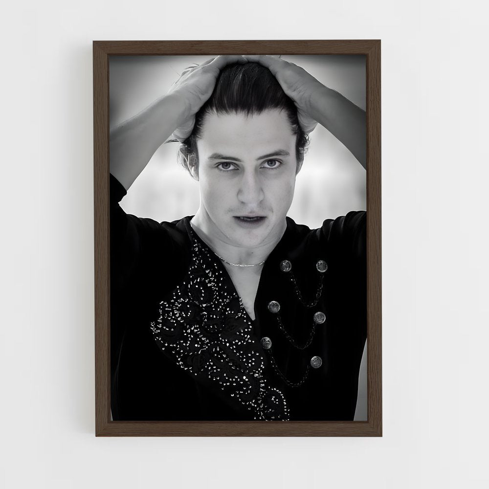 ap-scott moir-1 cadre Bois foncé