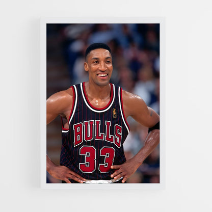 ap-scottie pippen-1 cadre Blanc