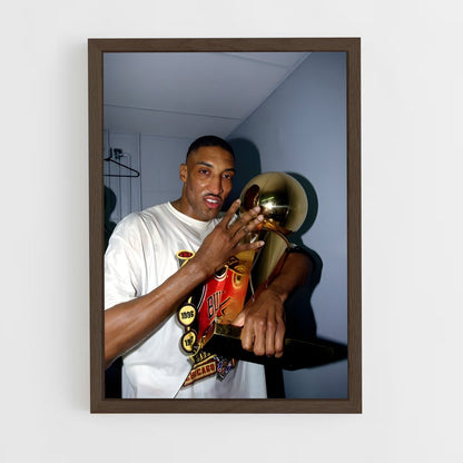 ap-scottie pippen-3 cadre Bois foncé