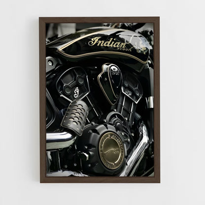 ap-scout bobber-2 cadre Bois foncé