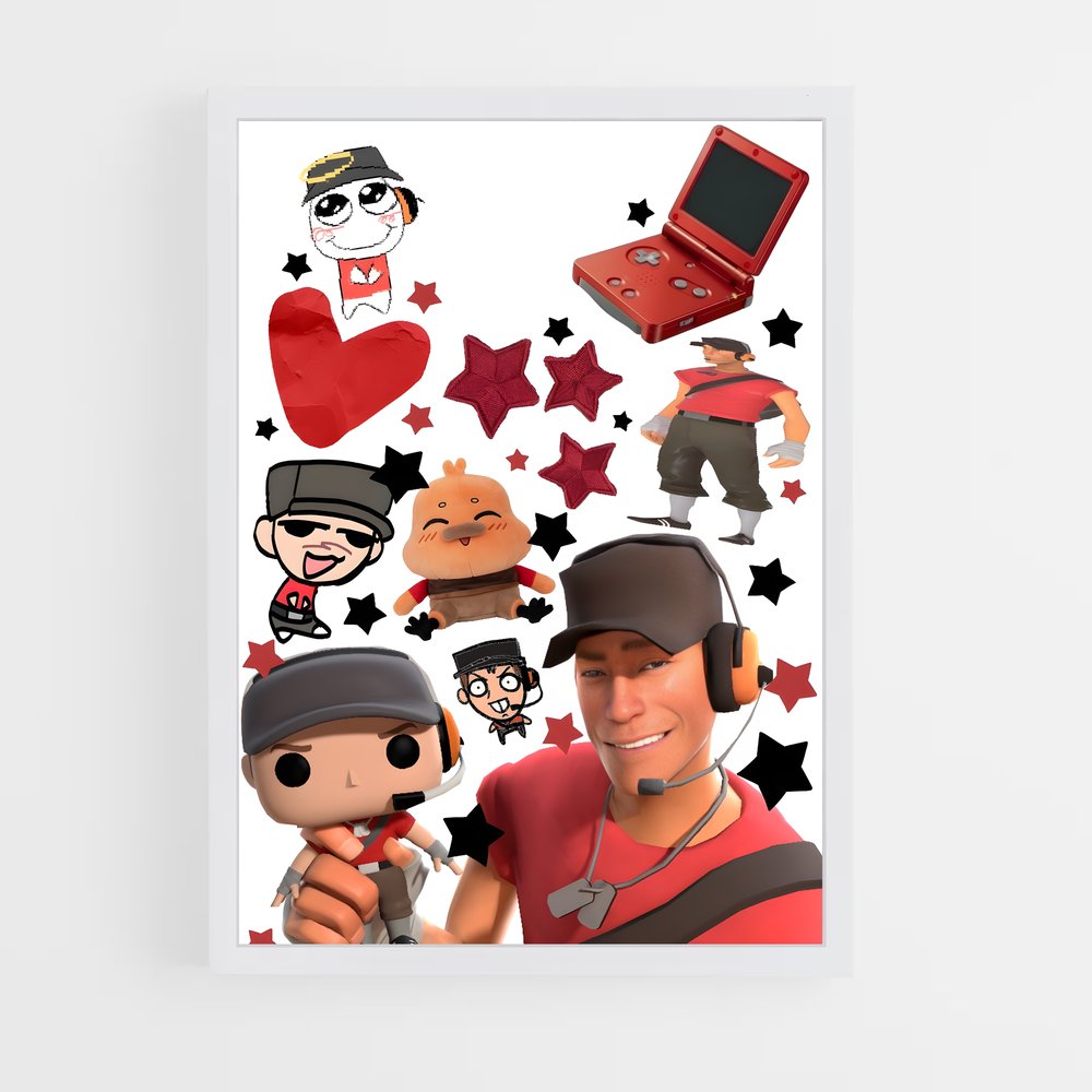 ap-scout tf2-1 cadre Blanc