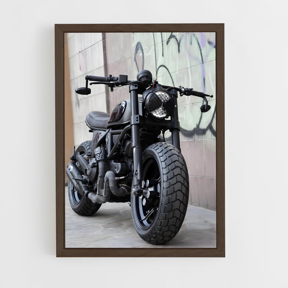 ap-scrambler-1 cadre Bois foncé