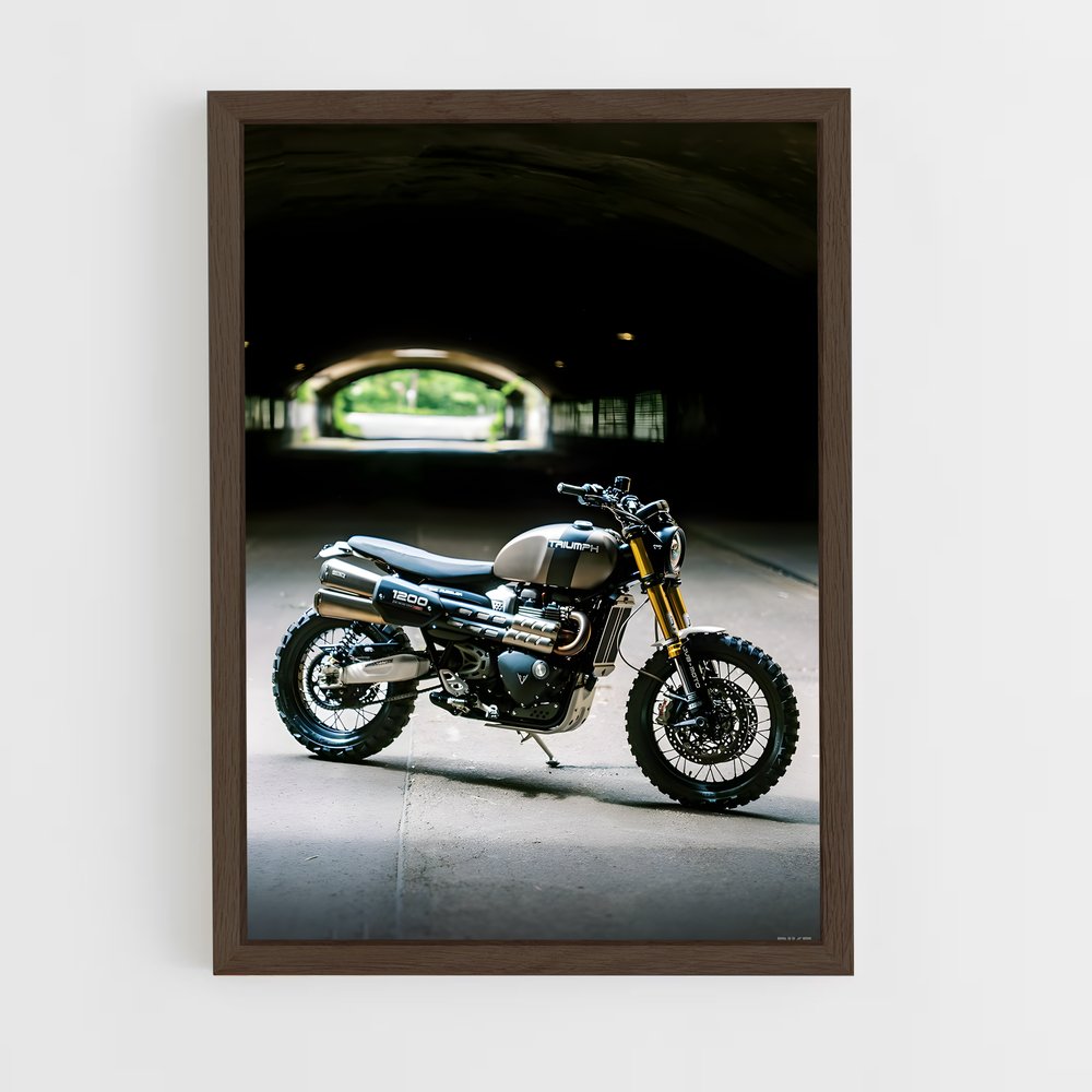 ap-scrambler 1200-2 cadre Bois foncé