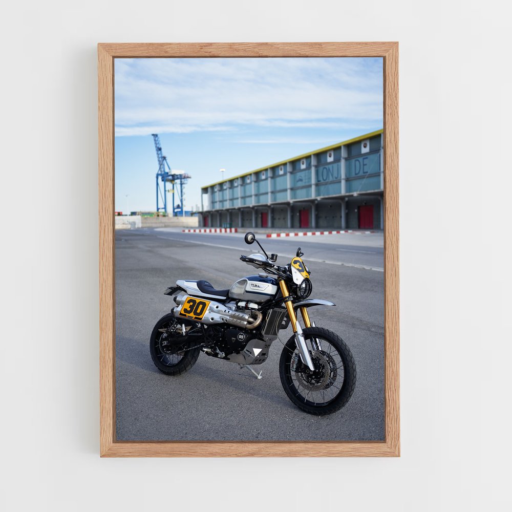 ap-scrambler 1200 xe-1 cadre Bois clair