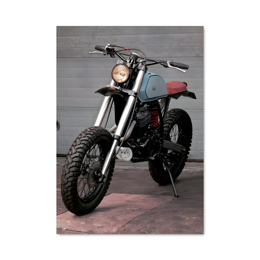 Poster Scrambler cafe racer 82131