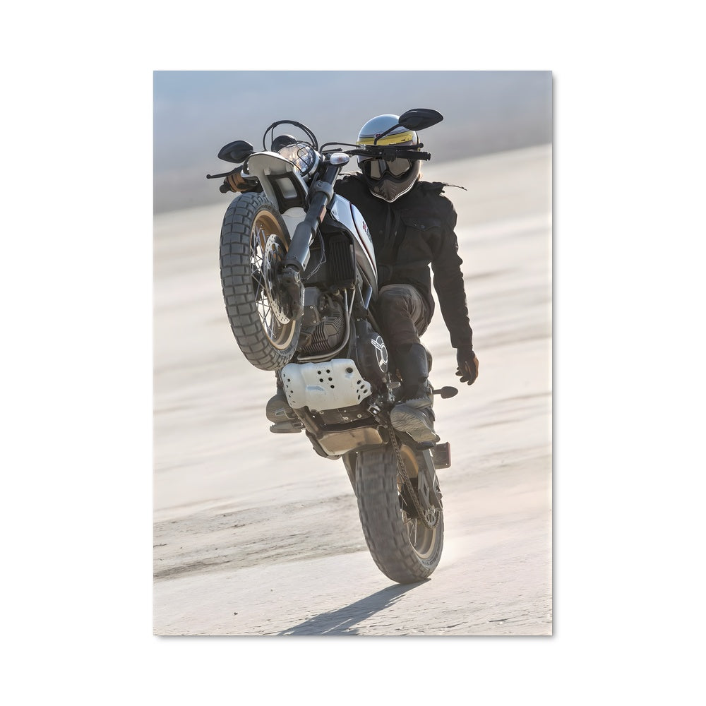 Poster Sable et Moteur