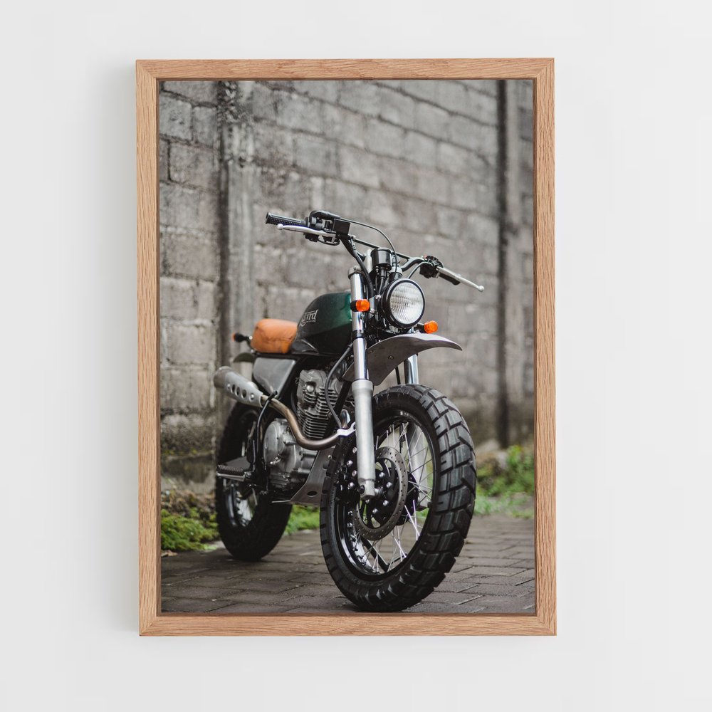 ap-scrambler cafe racer-1 cadre Bois clair