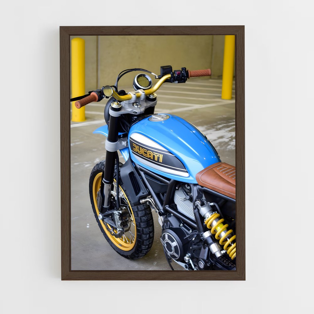 ap-scrambler desert sled-2 cadre Bois foncé