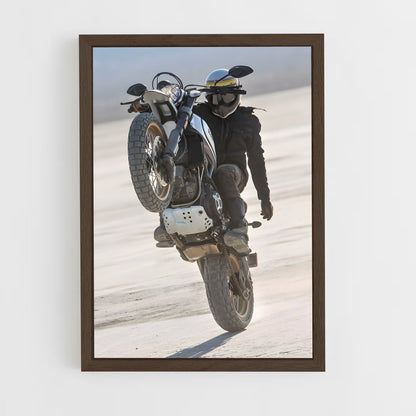 ap-scrambler desert sled-4 cadre Bois foncé